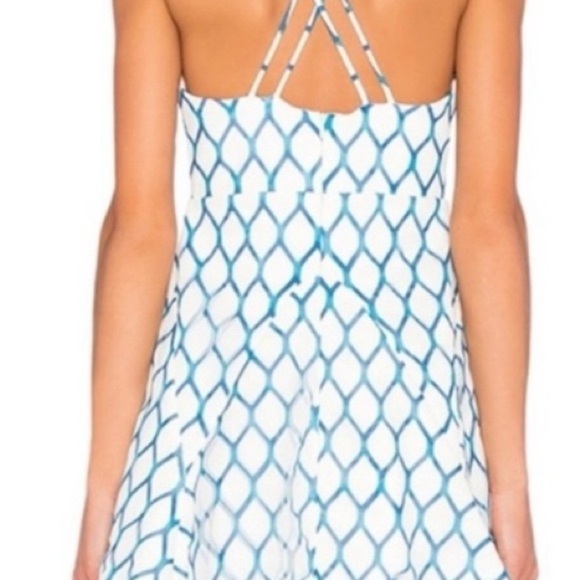 NBD "On the Fence" Dress Mini New With Tags Mesh Spaghetti Straps Revolve - Picture 2 of 15